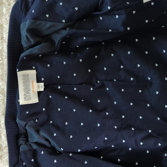 GYMBOREE | Faux Fur Navy Jacket - Picture 6 of 12